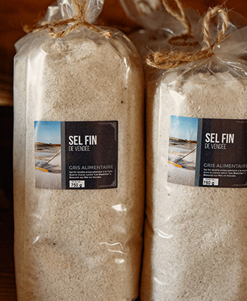 Vente de sel fin en Vendée