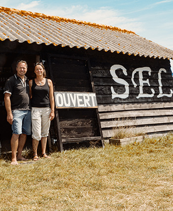 Production de sel en Vendée